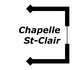 Plan de la chapelle Saint-Clair