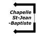 Plan de la chapelle Saint-Jean-Baptiste